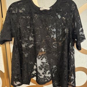 BCBG generations black blouse!